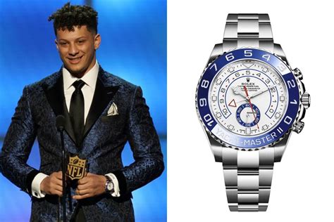 patrick mahomes rolex gmt|patrick mahomes rolex watch.